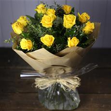  Rose Bouquet in Yellow
