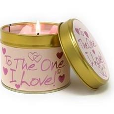 Scented Candle Tin (To The One I Love)