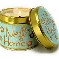 New Home Scented Lily Flame Candle